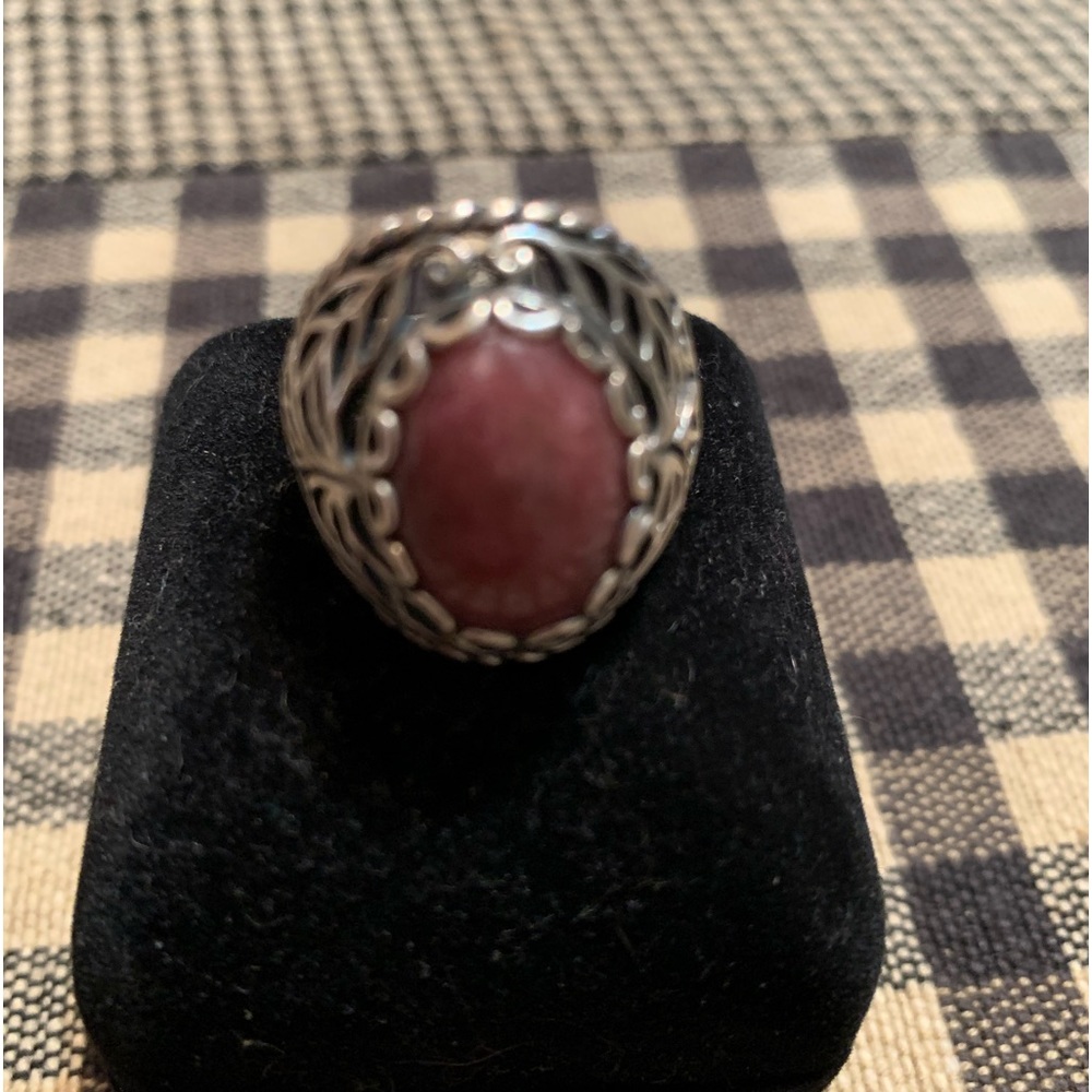 Carolyn Pollack Rhodonite ring size 7